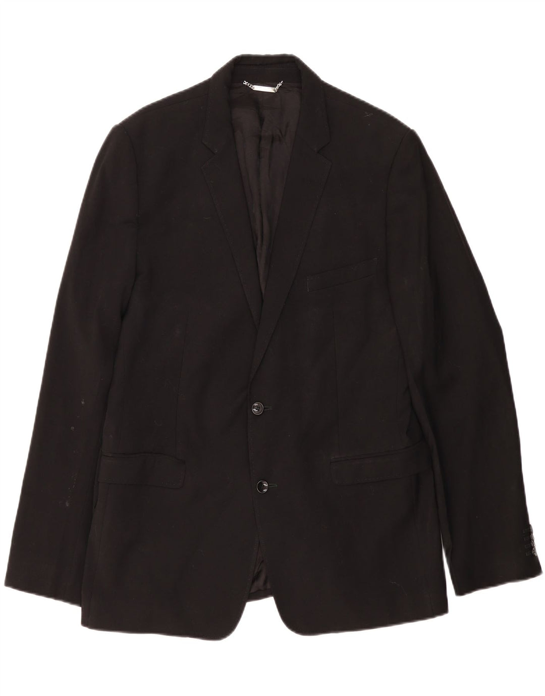 Dolce & Gabbana Ανδρικό σακάκι σακάκι 2 κουμπιών IT 54 2XL μαύρο μαλλί