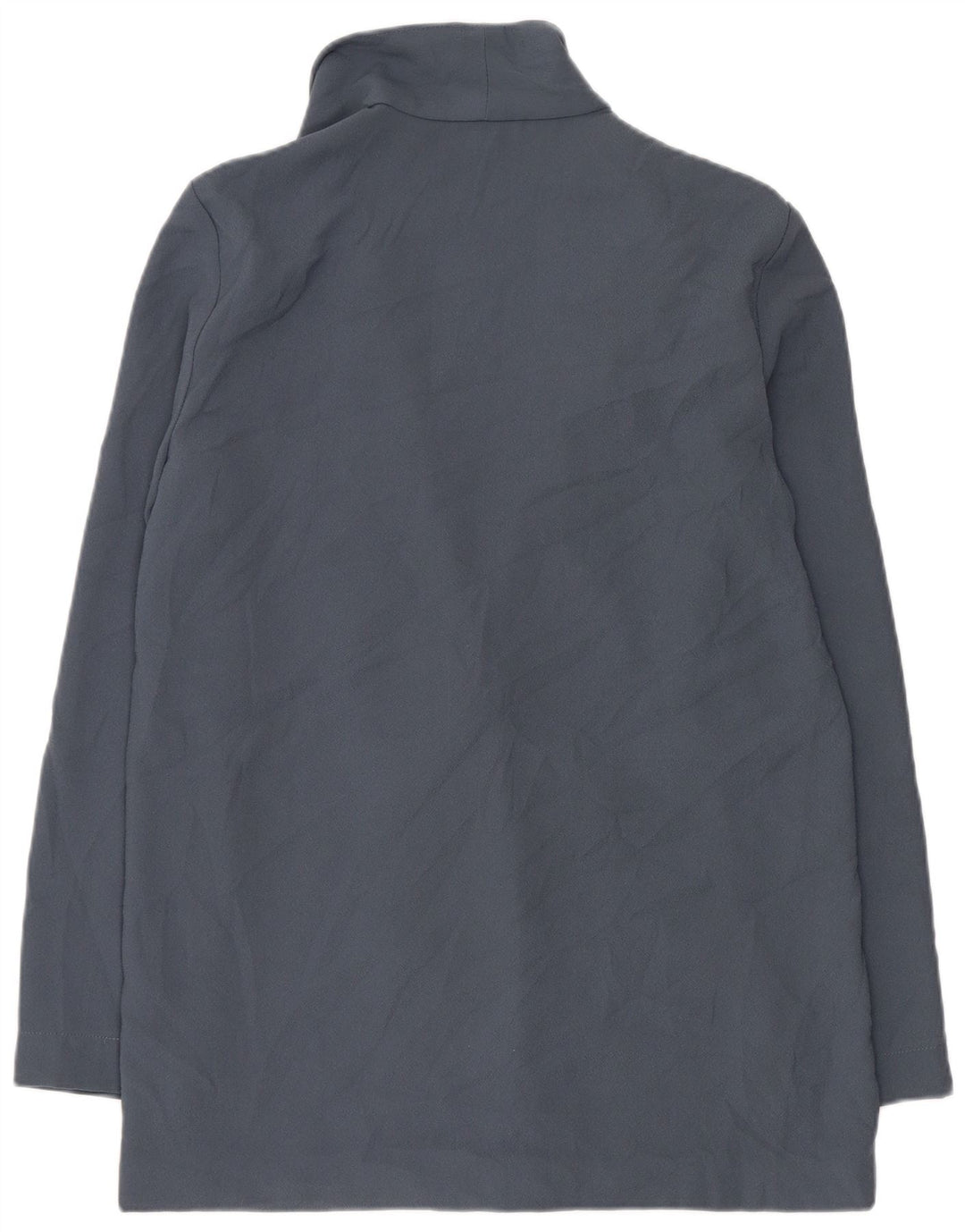 Topshop Γυναικείο Μπουφάν Blazer με διπλό στήθος UK 10 Small Blue Polyester