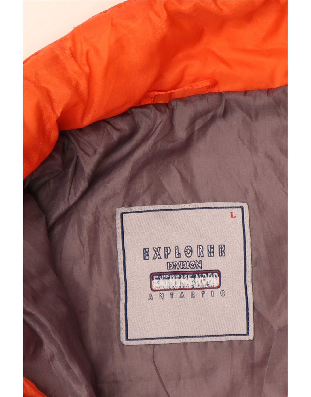 Explorer Ανδρικό γραφικό μπουφάν σκι UK 40 Large Orange