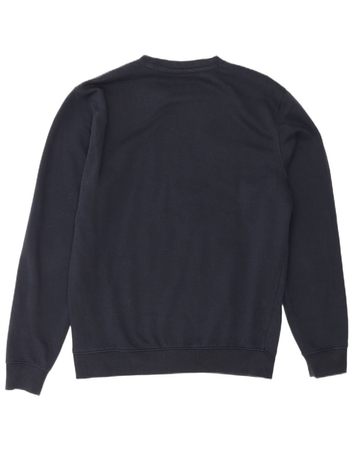 CHAMPION Ανδρικό γραφικό φούτερ Jumper Small Navy Blue Cotton