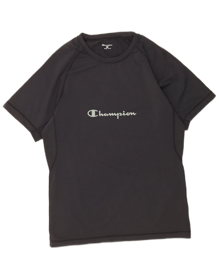Ανδρικό γραφικό T-Shirt Champion Top XL Μαύρο Πολυαμίδιο