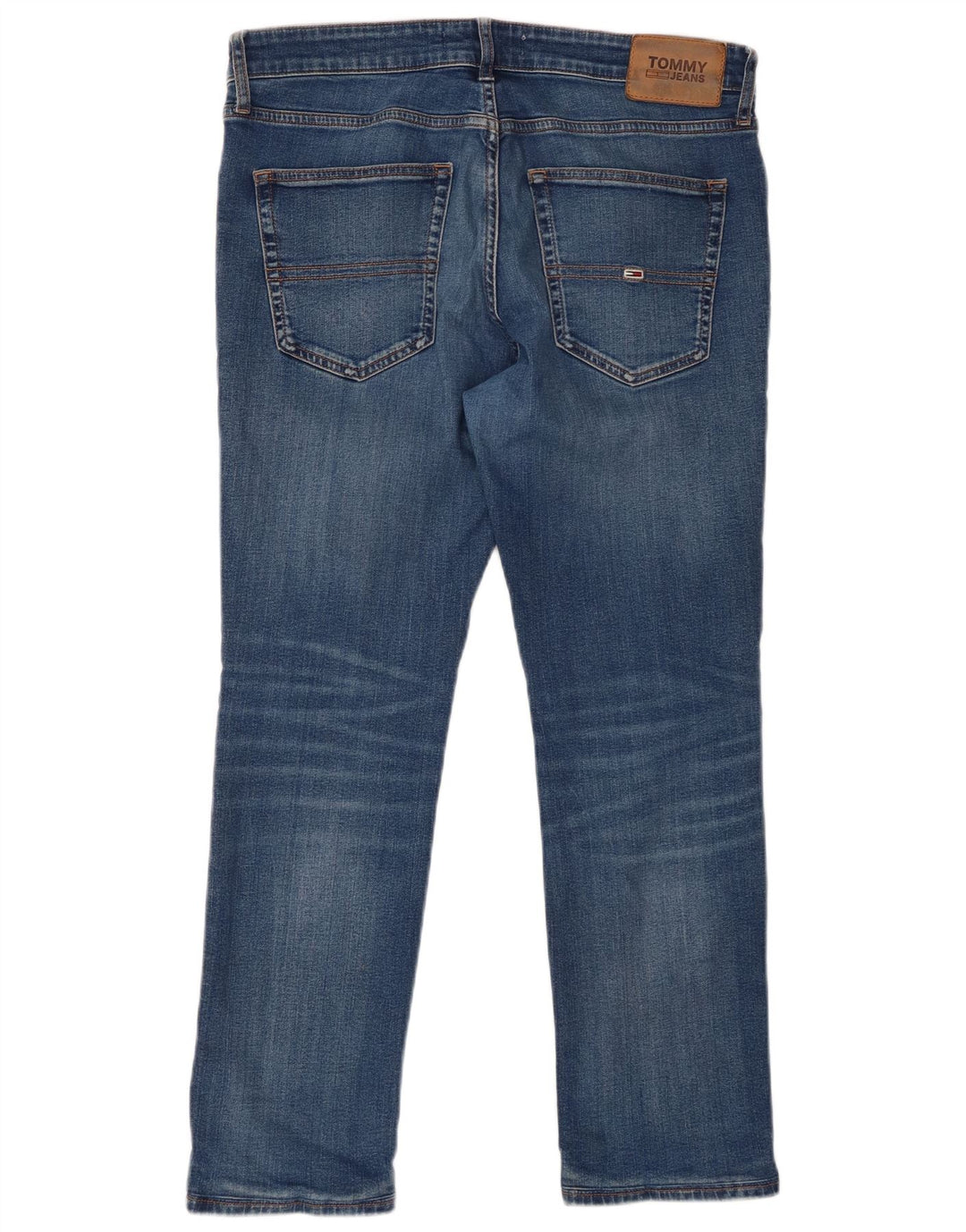 TOMMY HILFIGER Ανδρικό Slim Jeans W34 L27 Μπλε Βαμβακερό