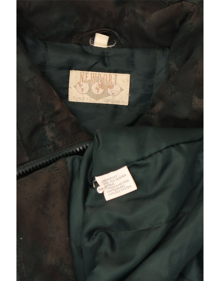 Newport Γυναικείο μπουφάν με επένδυση UK 20 2XL Green Camouflage Polyester