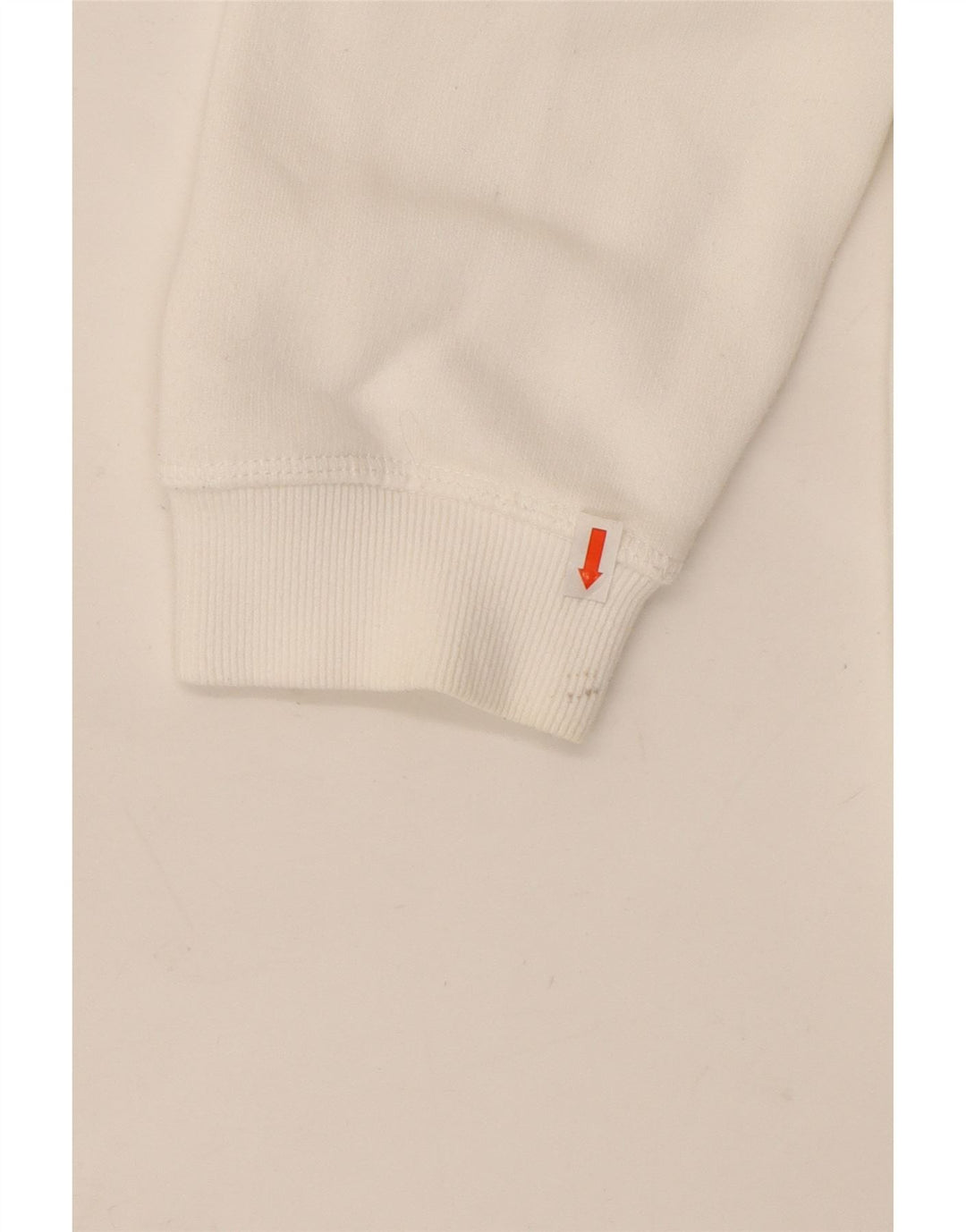 JACK WILLS Γυναικείο υπερμεγέθη γραφικό μπλουζάκι με κουκούλα UK 16 μεγάλο λευκό βαμβακερό