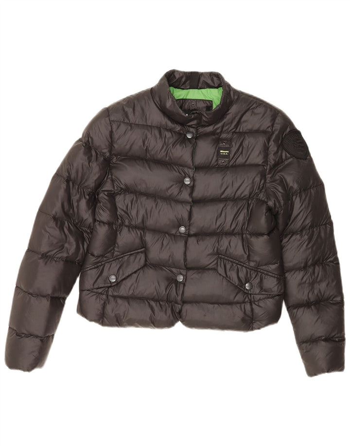 Blauer Girls Crop Padded Jacket 13-14 Years Μαύρο