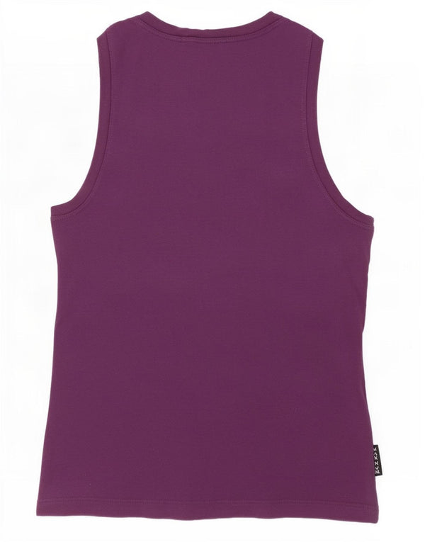 Max & Co. Γυναικείο Slim Fit Vest Top UK 12 Medium Purple Cotton