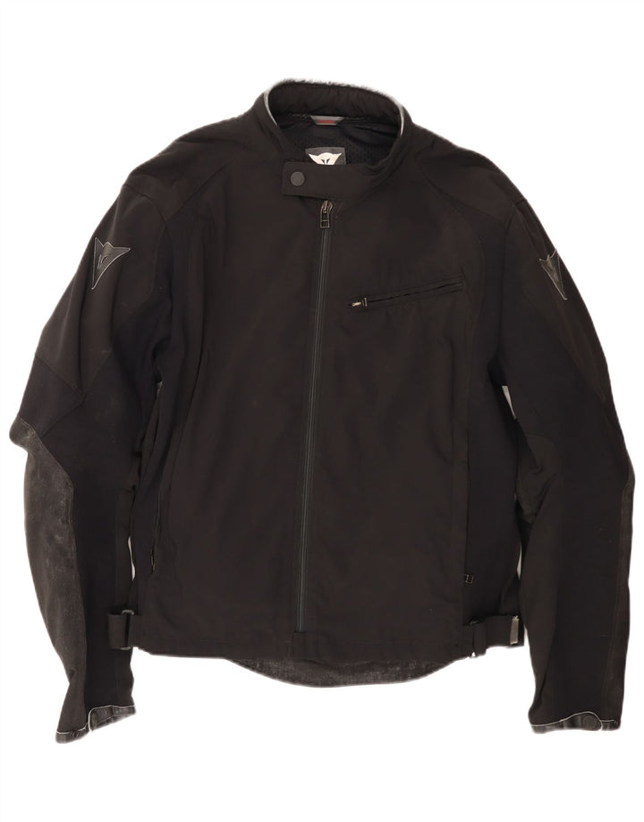 Ανδρικό μπουφάν Dainese Racer Size 52 Medium Black Colorblock Nylon