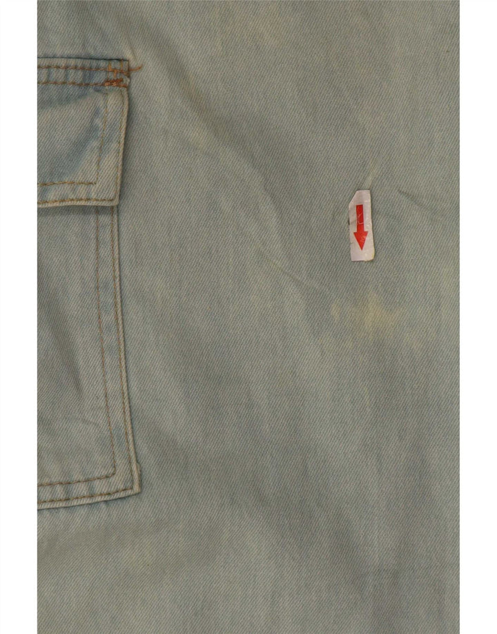 Zara Ανδρικό Cargo Loose Jeans W28 L27 Μπλε