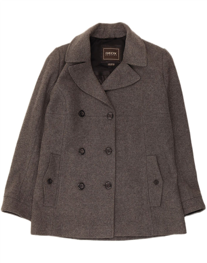 GEOX Γυναικείο παλτό Respira Pea UK 12 Medium Grey