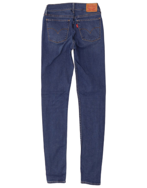 Γυναικείο Levi's 710 Super Skinny Jeans W26 L32 Μπλε βαμβακερό