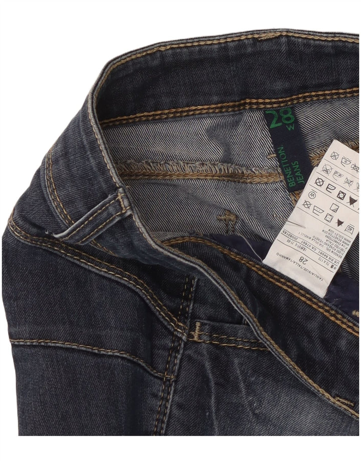 Benetton Γυναικεία Bootcut Jeans W28 L30 Blue