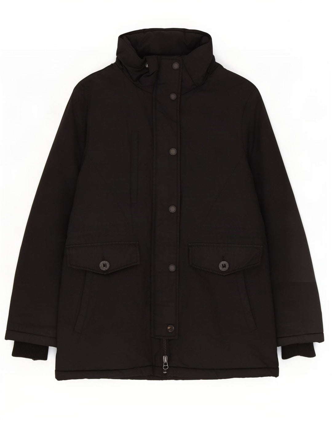 Superdry Γυναικείο Μπουφάν Parka UK 14 Large Black Polyester