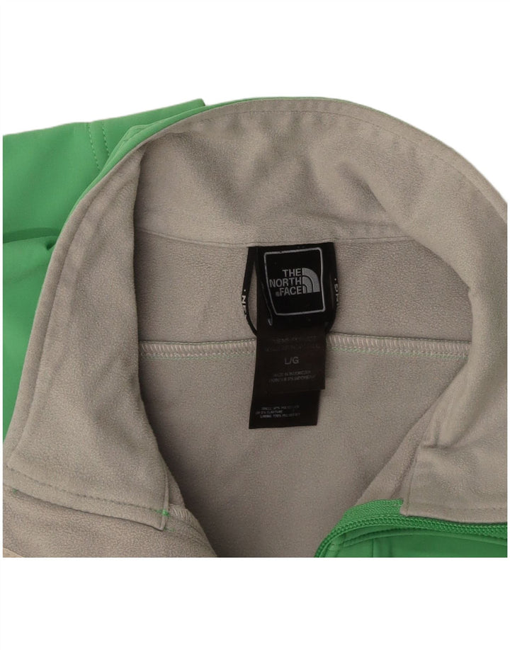 THE NORTH FACE Mens Windbreaker Jacket UK 40 Large Green Polyester