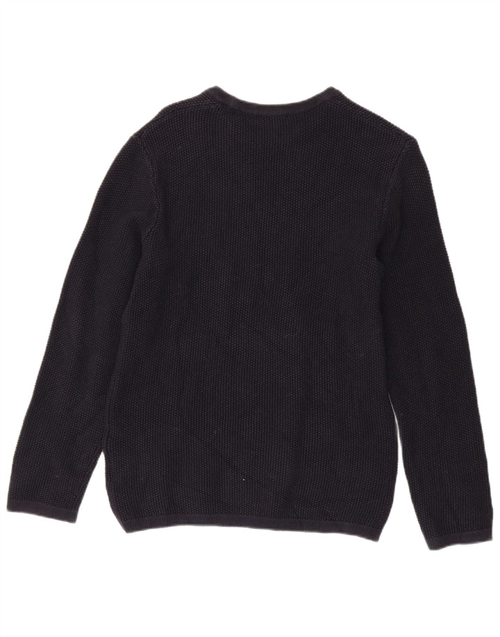 Ανδρικό πουλόβερ Cos Boat Neck Jumper Small Navy Blue Cotton