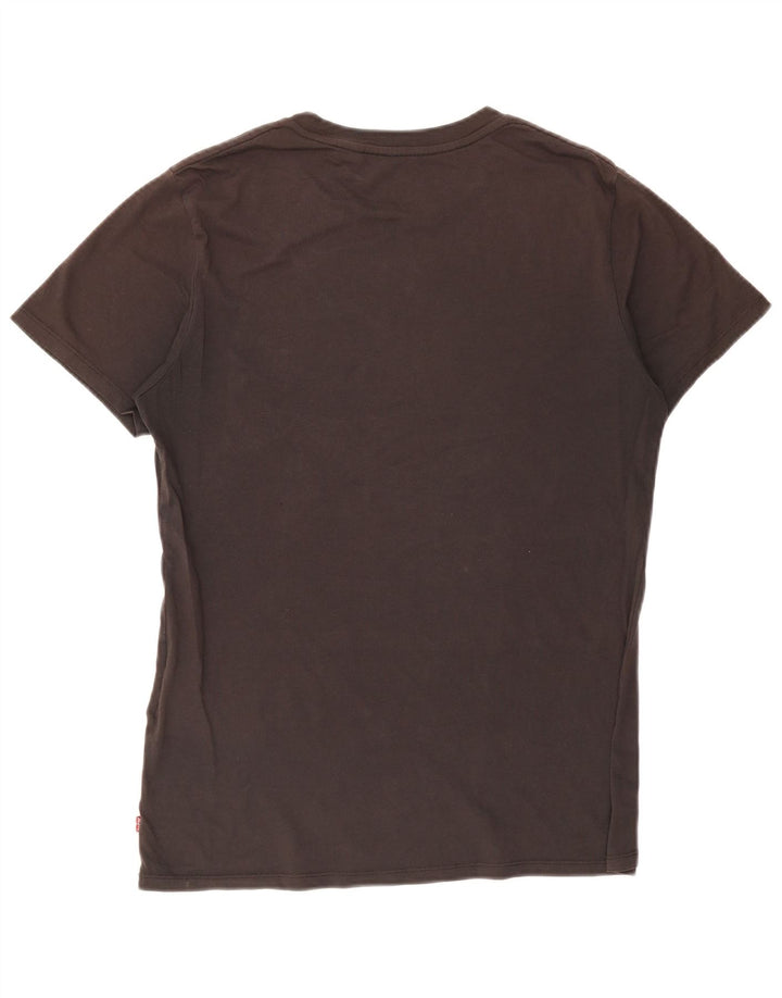 Ανδρικό γραφικό T-Shirt Levi's Top Μεσαίο Γκρι Βαμβακερό