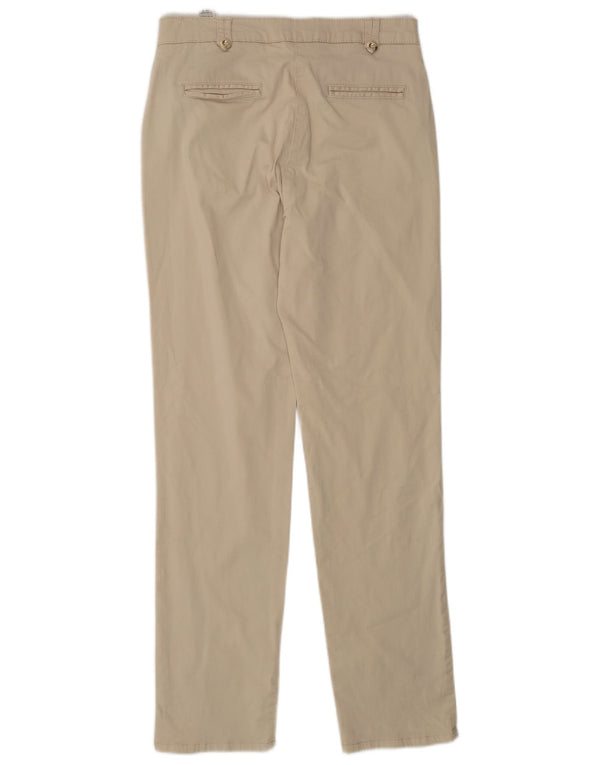 Marks & Spencer Γυναικείο ίσιο παντελόνι Chino UK 10 Small W27 L30 Beige