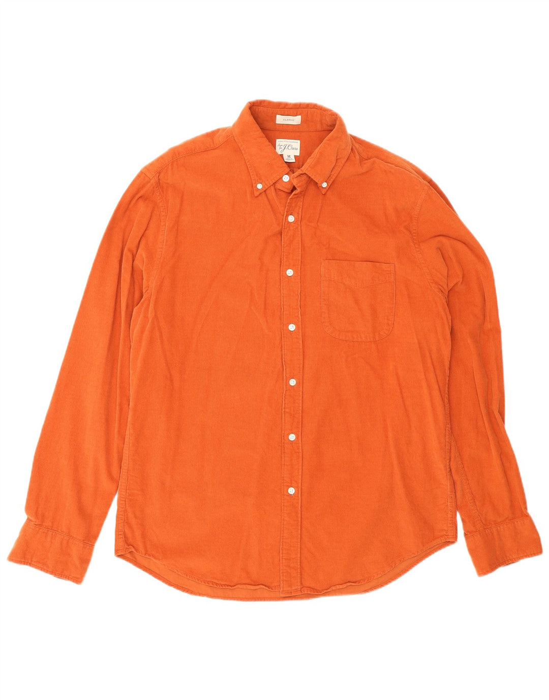 Ανδρικό πουκάμισο J. Crew Classic Fit, μεσαίο πορτοκαλί βαμβακερό