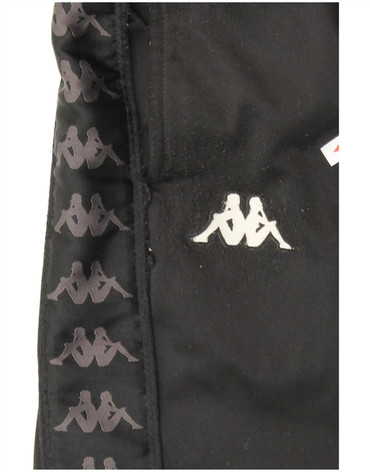 Ανδρική φόρμα γραφικής Kappa Παντελόνι Joggers Μεσαίο Μαύρο