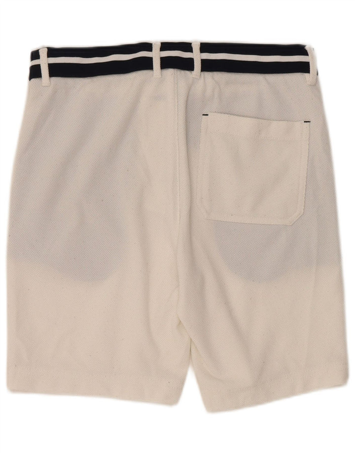 Zara Ανδρικό σορτς κολύμβησης Small White Colourblock Polyester