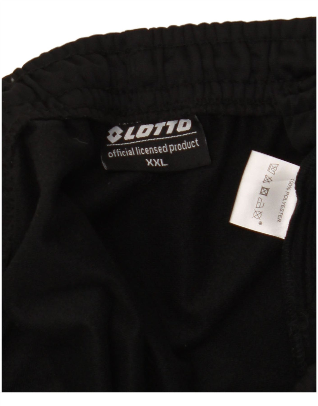 Ανδρική φόρμα Lotto Παντελόνι Joggers 2XL Μαύρο Πολυεστέρα