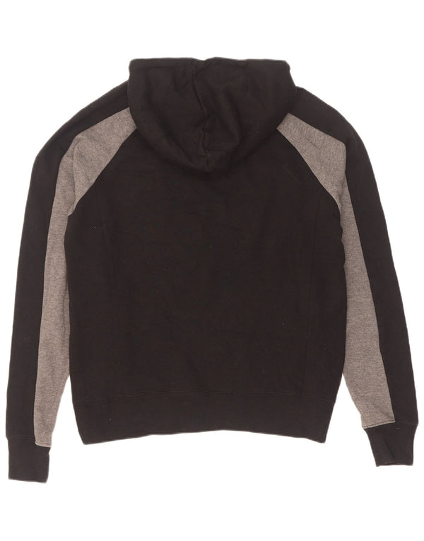 Hard Rock Cafe Mens Lisbon Graphic Hoodie Jumper Small Grey Colourblock