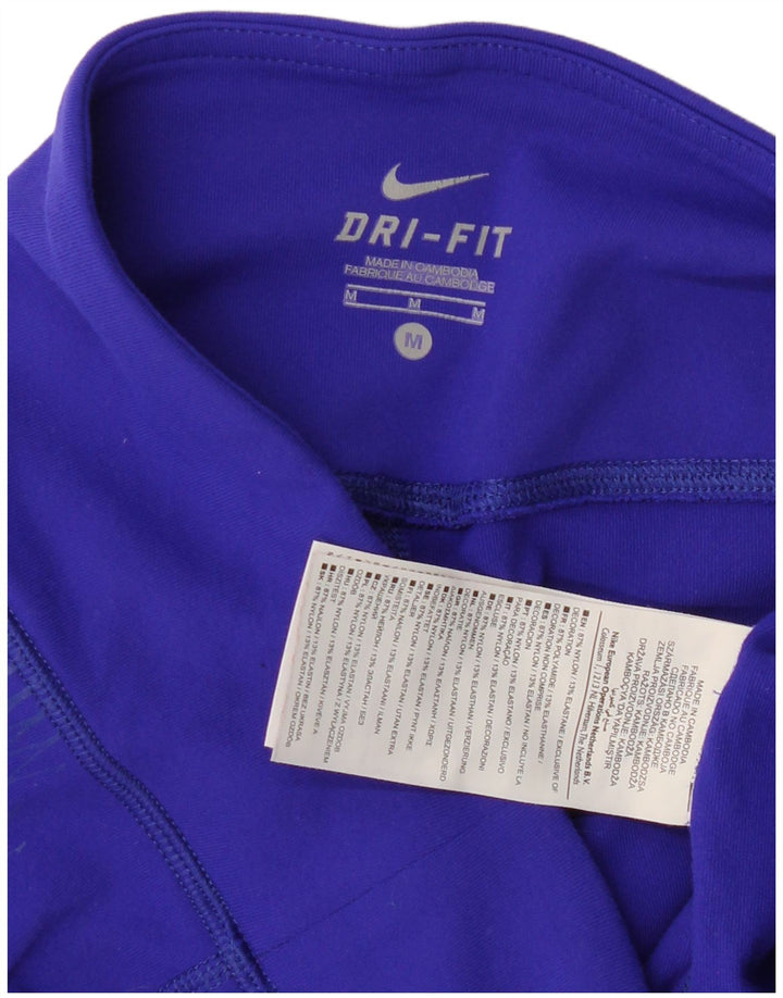 Γυναικείο κολάν NIKE Dri Fit UK 14 Medium Purple Nylon