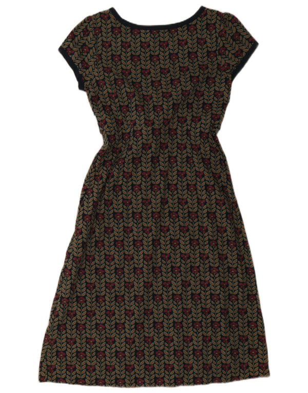 Seasalt Γυναικείο φόρεμα A-Line UK 10 Small Navy Blue Floral Βαμβακερό