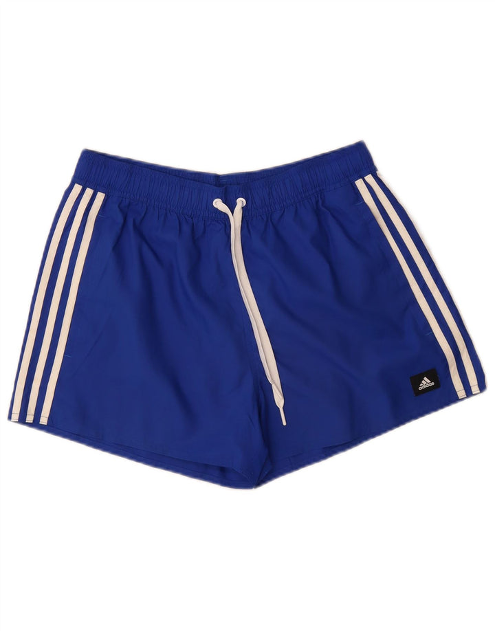 Γυναικείο αθλητικό σορτς Adidas UK 12 Medium Navy Blue Polyester