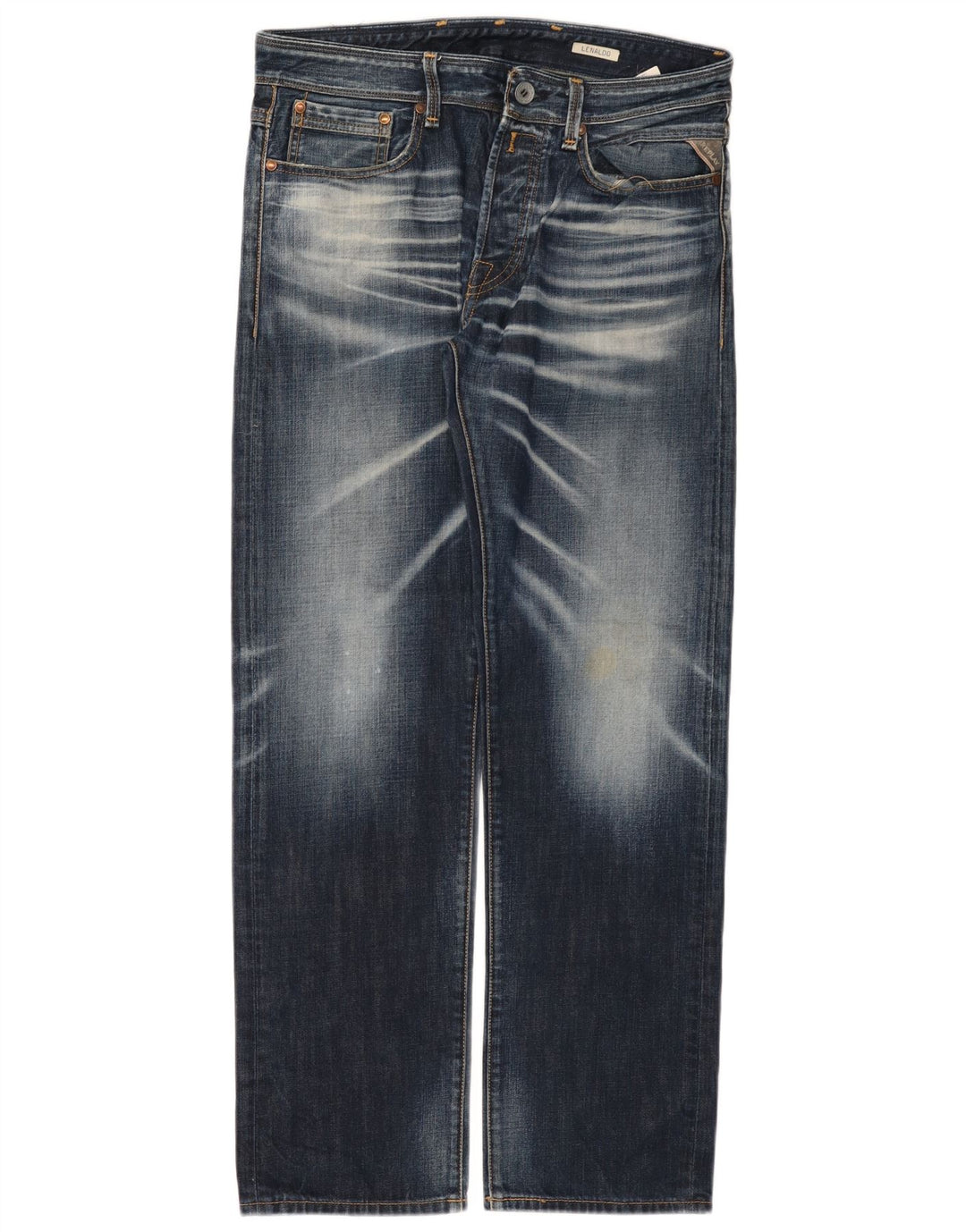 Replay Ανδρικό Lenaldo Straight Jeans W33 L32 Blue
