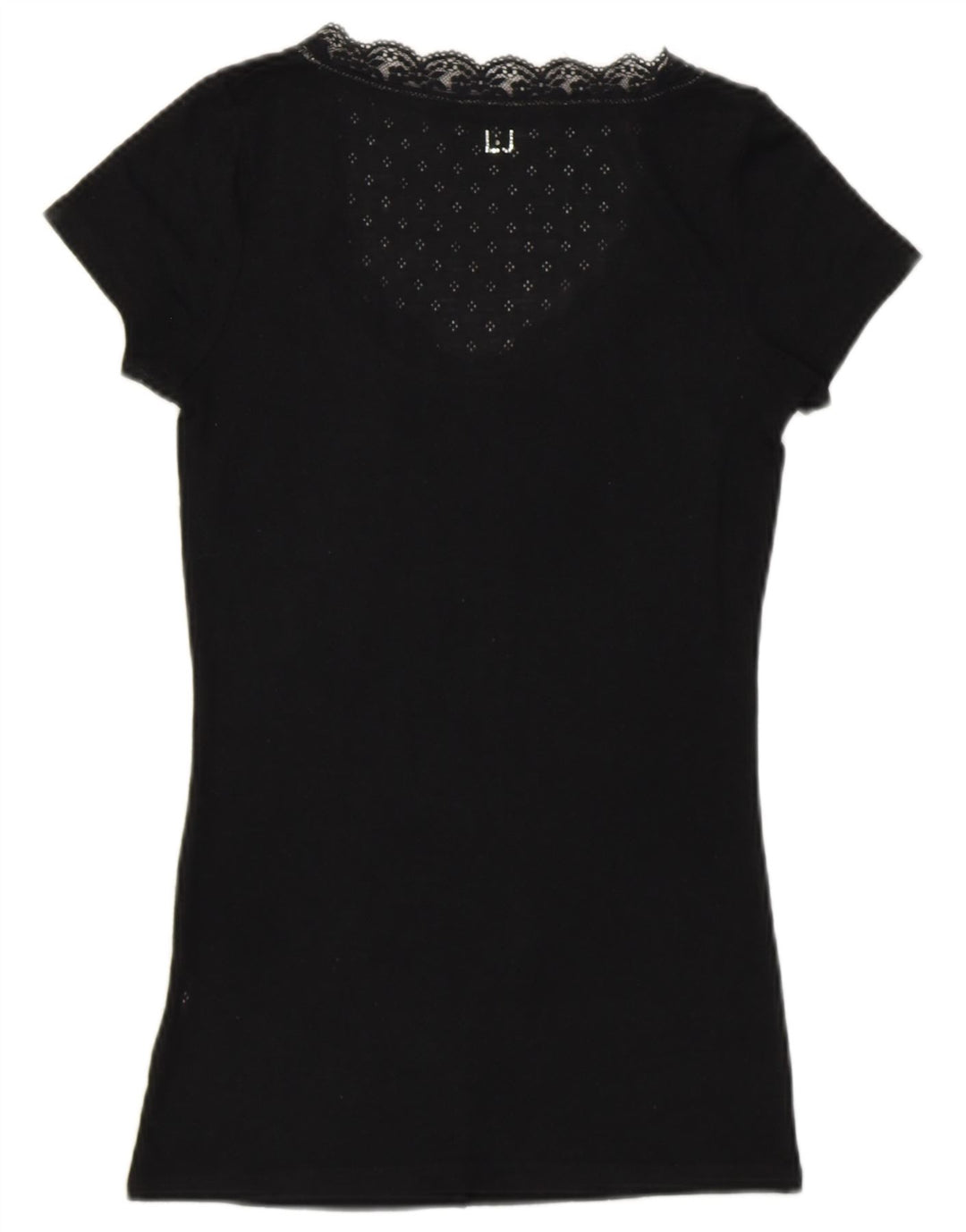 Liu Jo Γυναικείο T-Shirt Top UK 8 Small Black