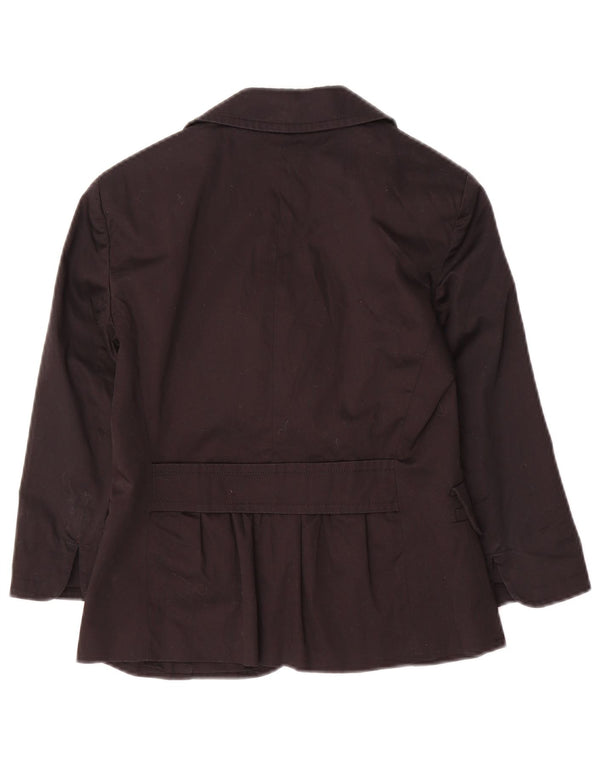 Max&Co. Γυναικείο μπουφάν Blazer 3/4 μανίκι UK 6 XS μαύρο βαμβακερό