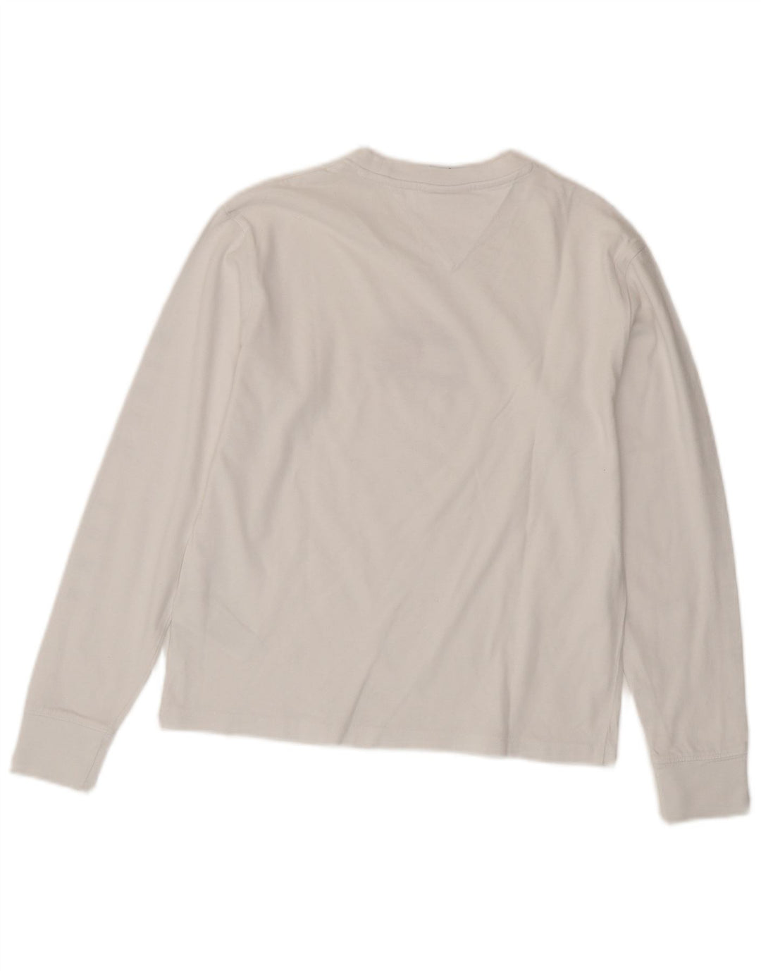 Γυναικείο γραφικό μπλουζάκι TOMMY HILFIGER Τοπ 10 μικρό λευκό βαμβάκι