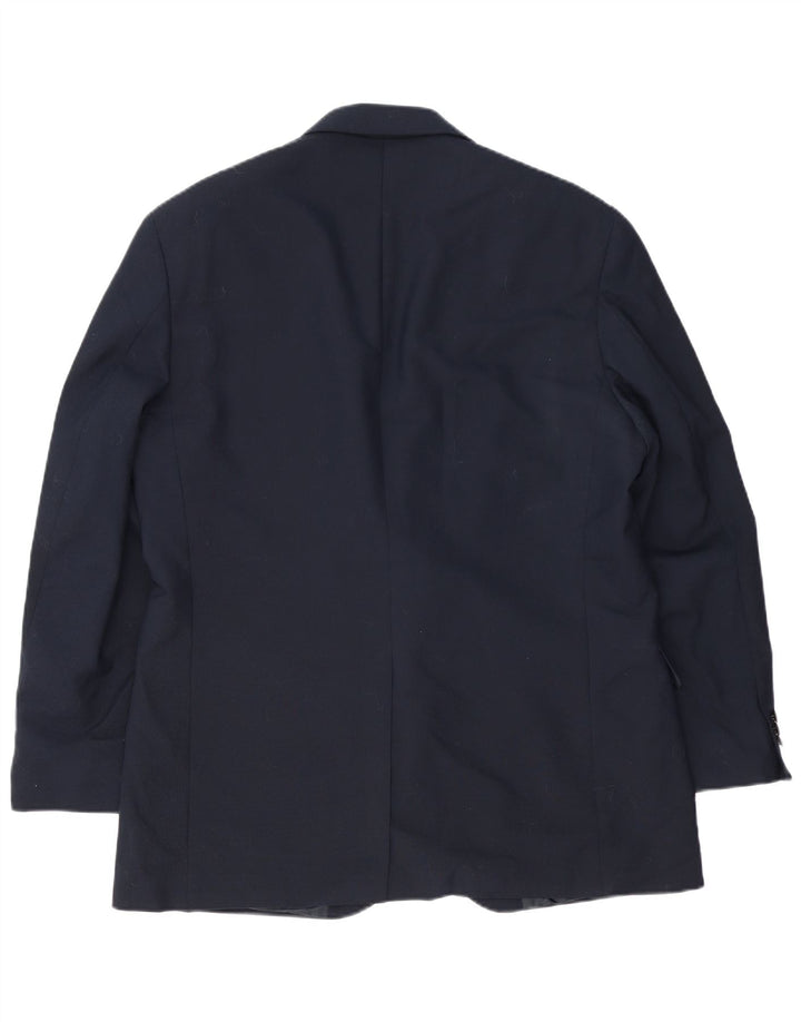 Dockers Ανδρικό Longline 2 Κουμπι Μπουφάν Blazer UK 44 2XL Navy Blue Wool