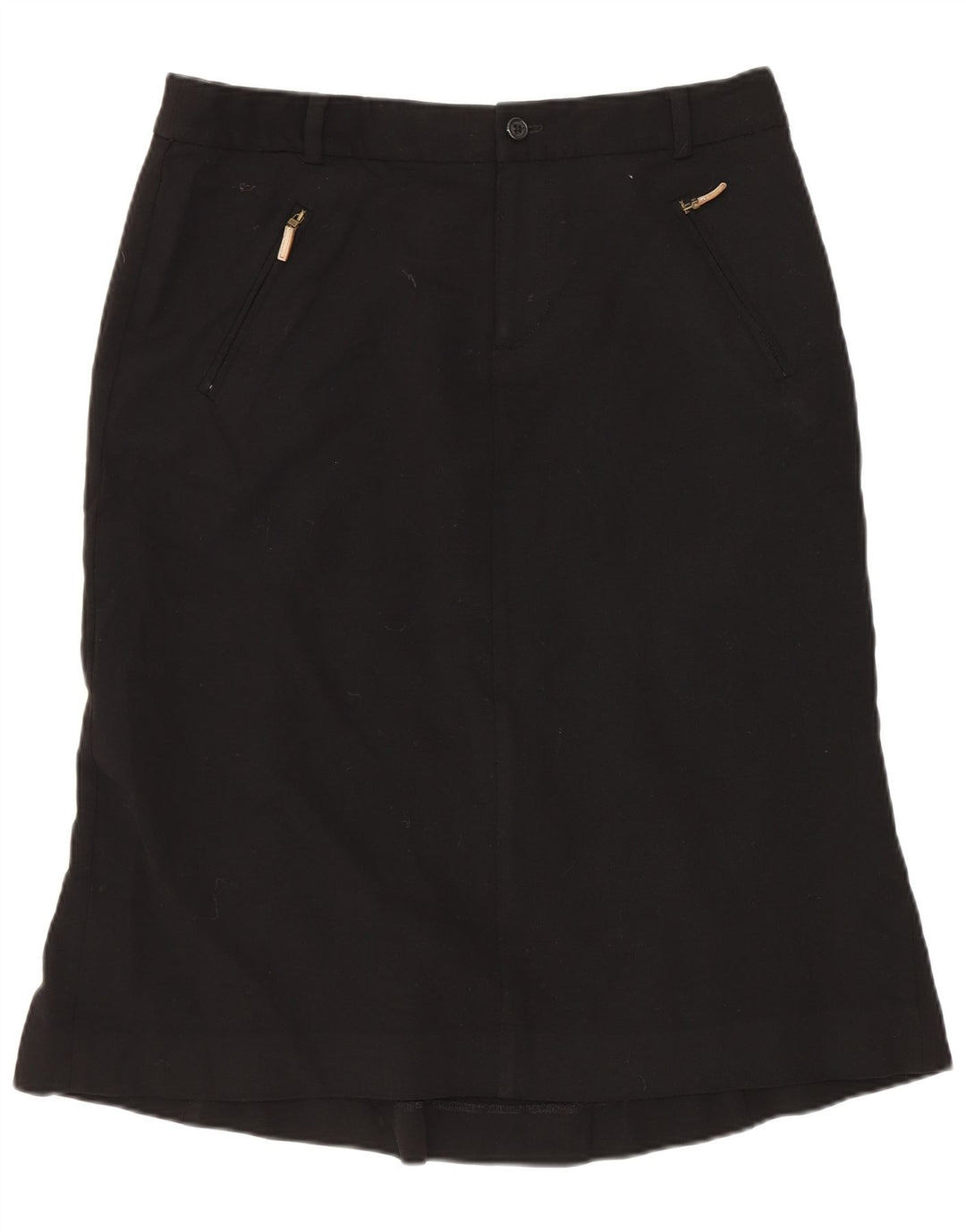 Γυναικεία φούστα Ralph Lauren σε γραμμή Α US 6 Medium W30 Μαύρο μαλλί