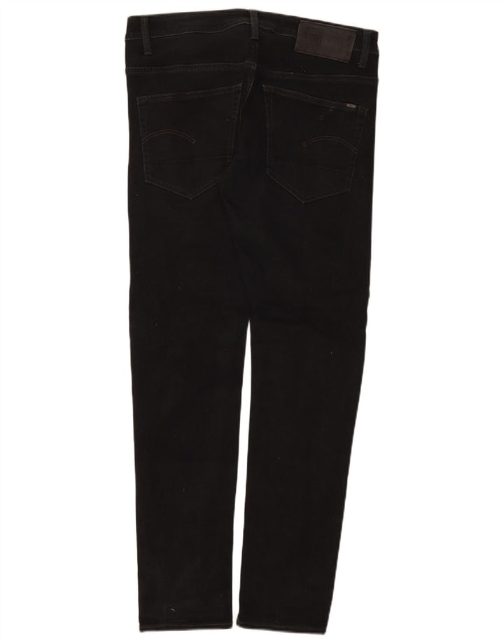 Ανδρικό Slim Jeans G-Star W32 L32 Μαύρο βαμβακερό