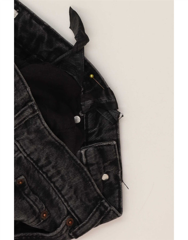 Zara Γυναικείο Ίσιο Τζιν EU 36 Small W26 L33 Γκρι Βαμβακερό