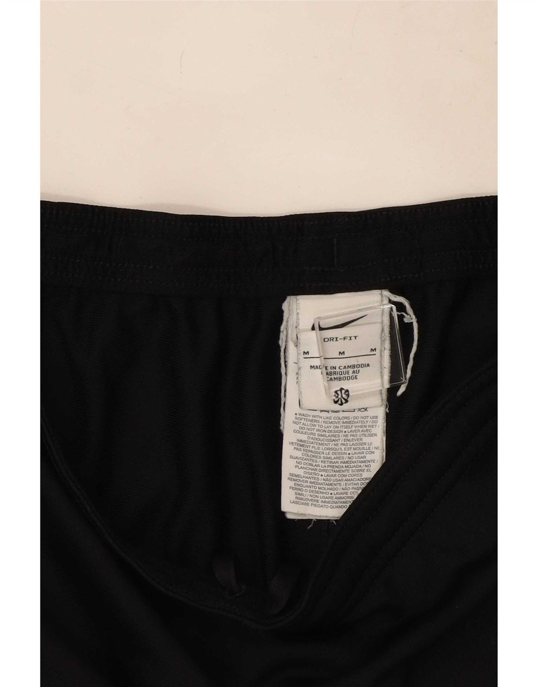 Γυναικεία αθλητική φόρμα Nike Dri Fit UK 12 μεσαίο μαύρο πολυεστέρα