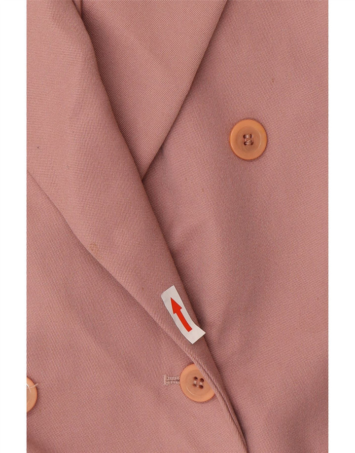 Marks & Spencer Γυναικείο Μπουφάν Blazer 3/4 μανίκι UK 12 Medium Pink