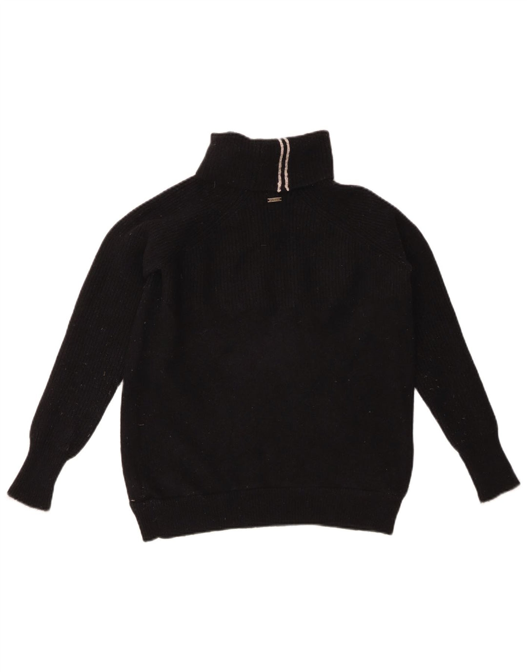 JOULES Γυναικείο πουλόβερ με ρολό λαιμόκοψη UK 8 Small μαύρο