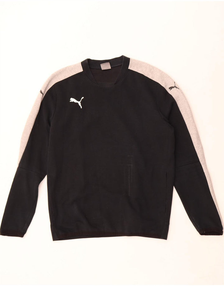 Ανδρικό φούτερ Puma Jumper Μεσαίο μαύρο χρώμα πολυεστέρα