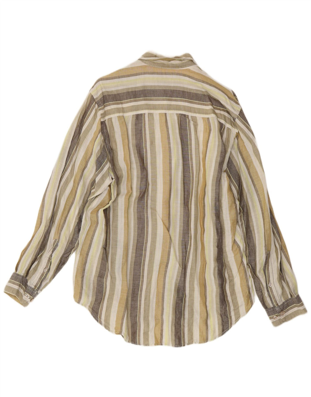 Ανδρικό πουκάμισο Marlboro Classics Μεγάλο πολύχρωμο λινό ριγέ