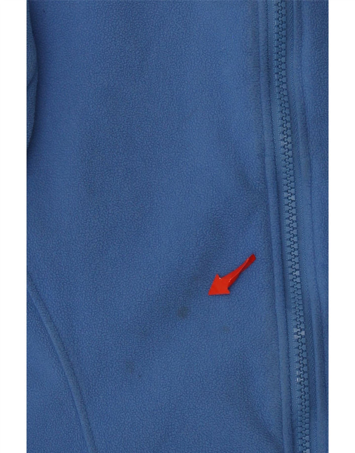 The North Face Γυναικείο Fleece Jacket UK 16 Large Blue Polyester