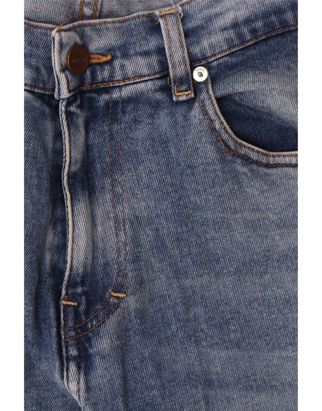 Zara Ανδρικό τζιν Cropped Large W32 L24 Blue