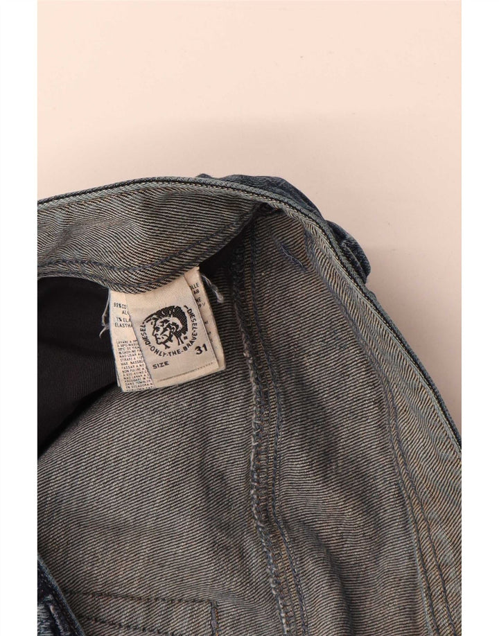 Ανδρικό Diesel Distressed Straight Jeans W31 L32 Μπλε βαμβακερό