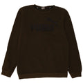Puma Boys Graphic Φούτερ Jumper 15-16 ετών Χακί βαμβακερό
