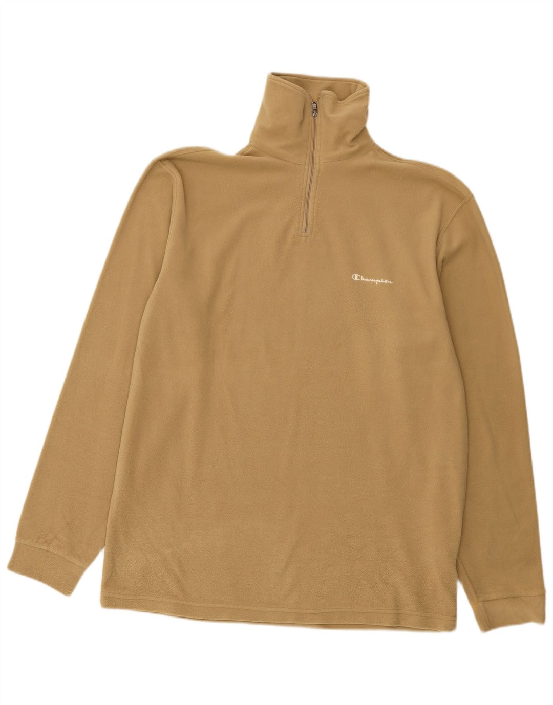 Champion Ανδρικό φερμουάρ Fleece Jumper XL Beige Polyester