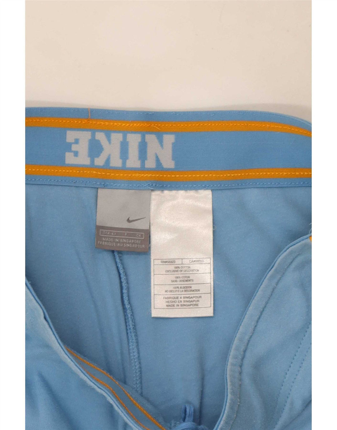 Γυναικείο αθλητικό σορτς Nike UK 10 μικρό μπλε βαμβακερό