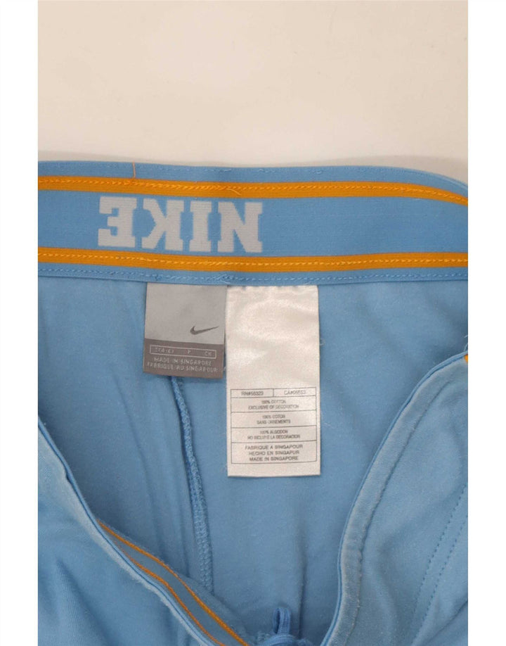 Γυναικείο αθλητικό σορτς Nike UK 10 μικρό μπλε βαμβακερό