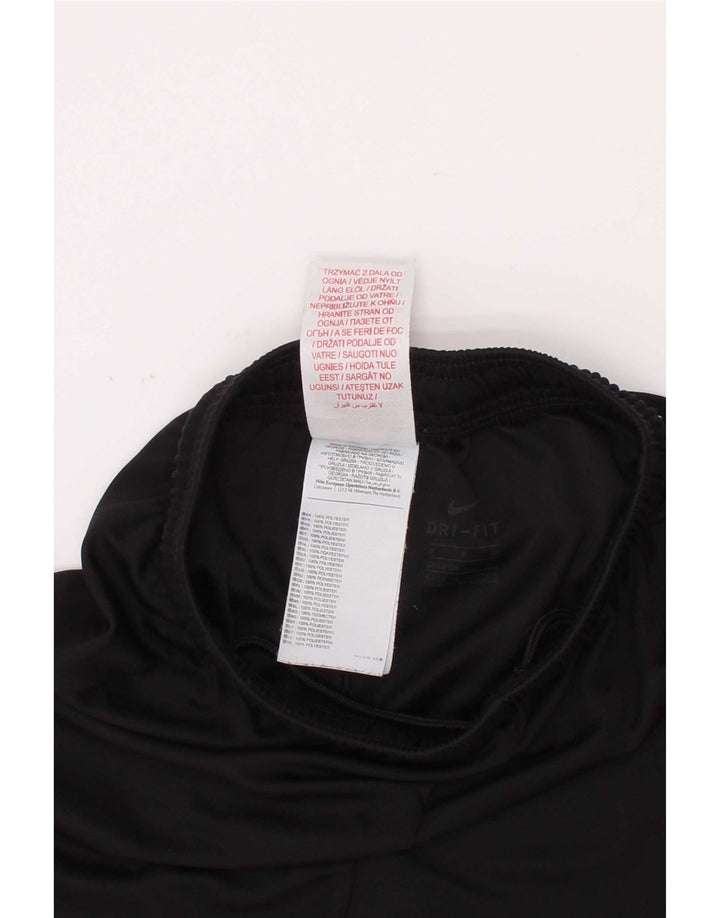 Αθλητικά σορτς Nike Boys Dri Fit 8-9 ετών Μικρό μαύρο πολυεστέρα