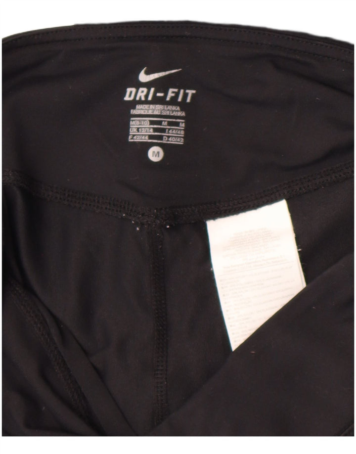 Nike γυναικεία κολάν Capri UK 12/14 Medium Black Nylon